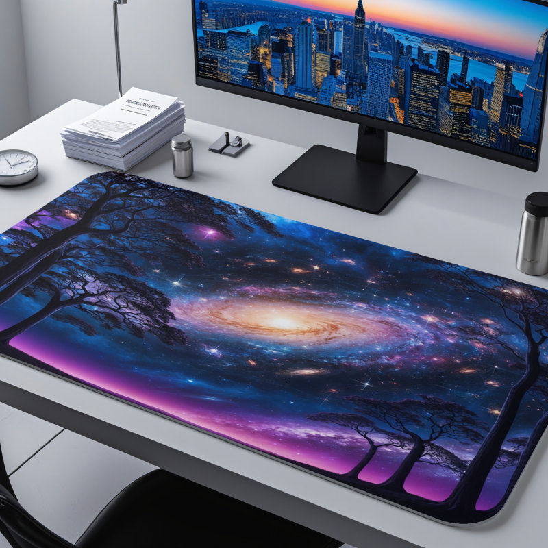 Polyester Desk Pad, 23.6x13.8
