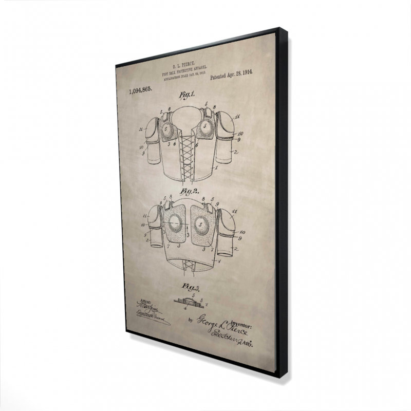 «Football Football Apparel», impression sur toile