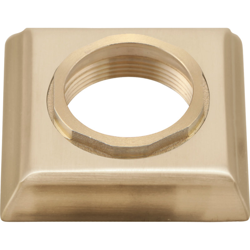 Base poignée dryden avec joint d’étanchéité et vis de l’ensemble, Bronze-Champagne lustré