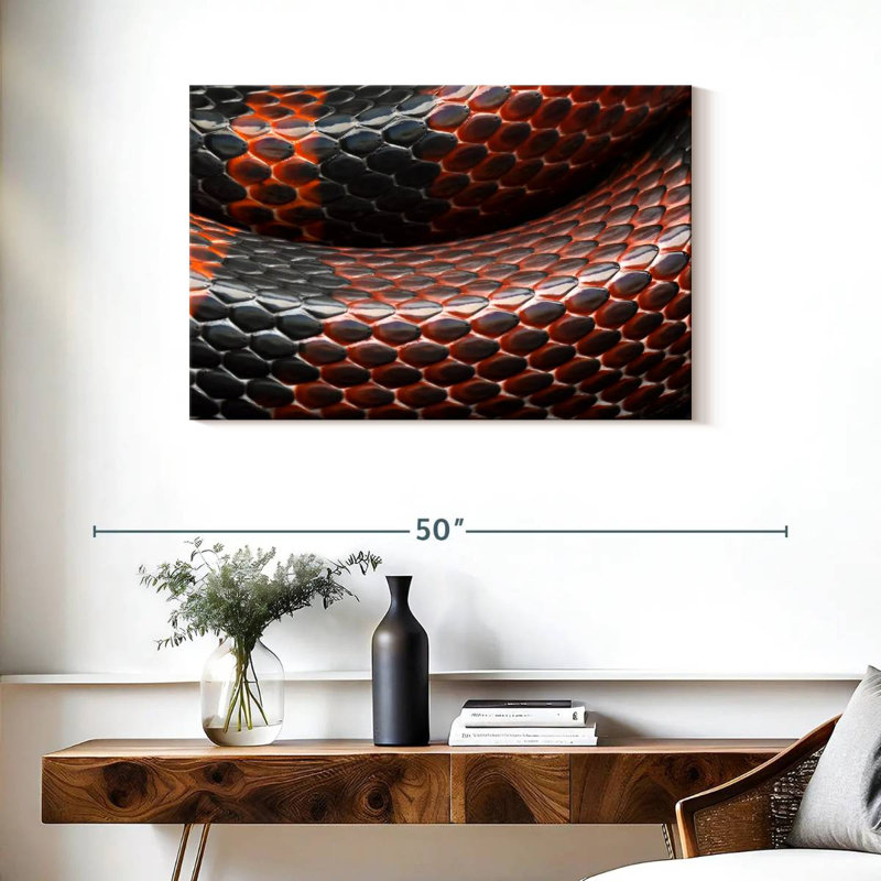 Brampt Snake Scales, 24" H x 36" W