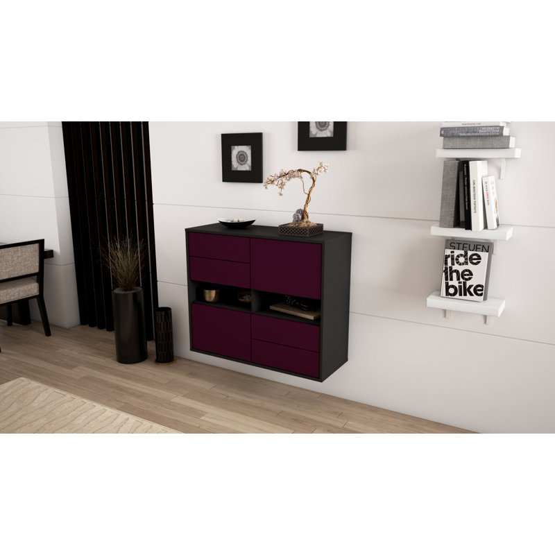 Rourke 92cm Sideboard, Purple