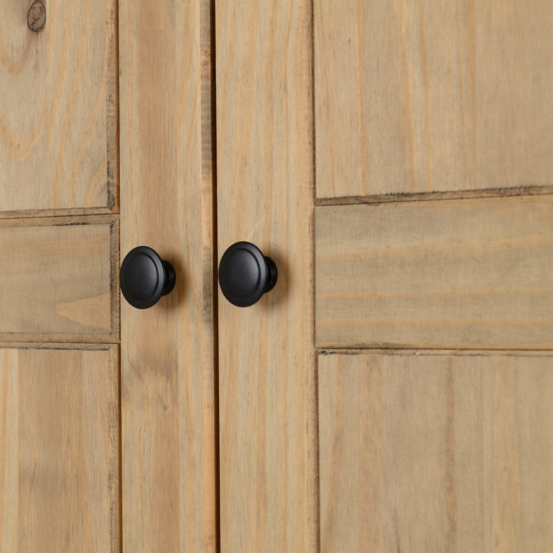 Tetteh 2 Door Wardrobe