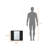 Draco Medicine Cabinet, Mirror, Double Door, One External Shelf-1386935506