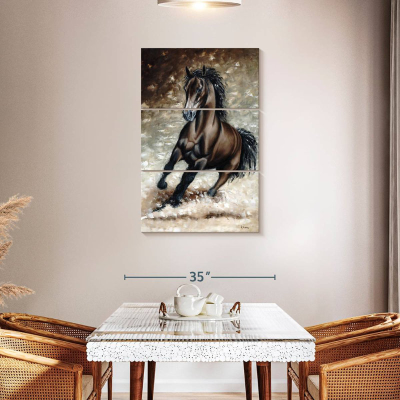 Brampt Frisky Arabian, 45" H x 28" W