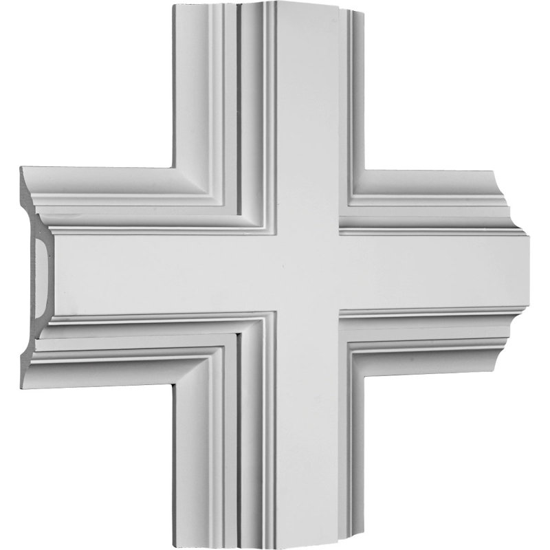 Intersection croisée intérieure pour système de plafond à caissons de luxe 8 po (ensemble)