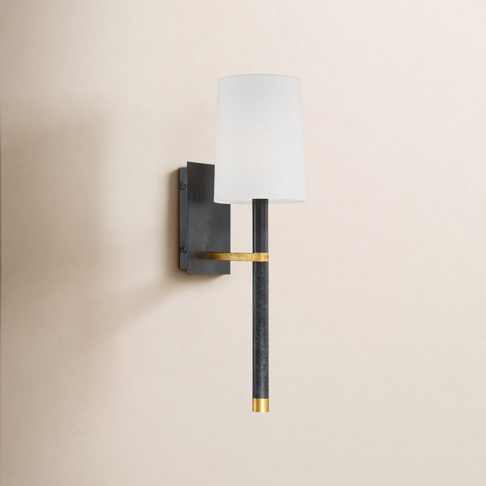 Charland Single Light Dimmable Armed Sconce