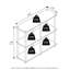 Nirujan 119.89cm W Plastic Shelving Unit