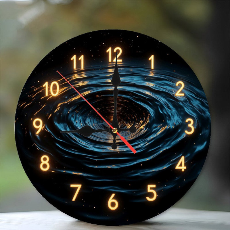 Décoration d'horloge élégante