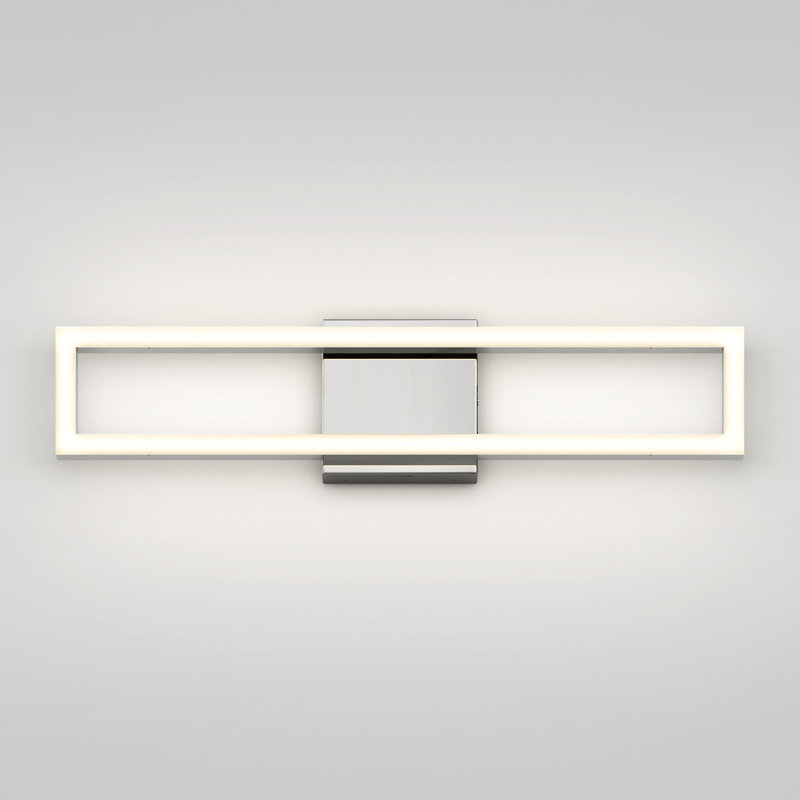 Dover LED Modern Vanity Light 5CCT Chrome, Chrome