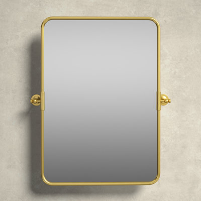 Dara Metal Rectangle Mirror