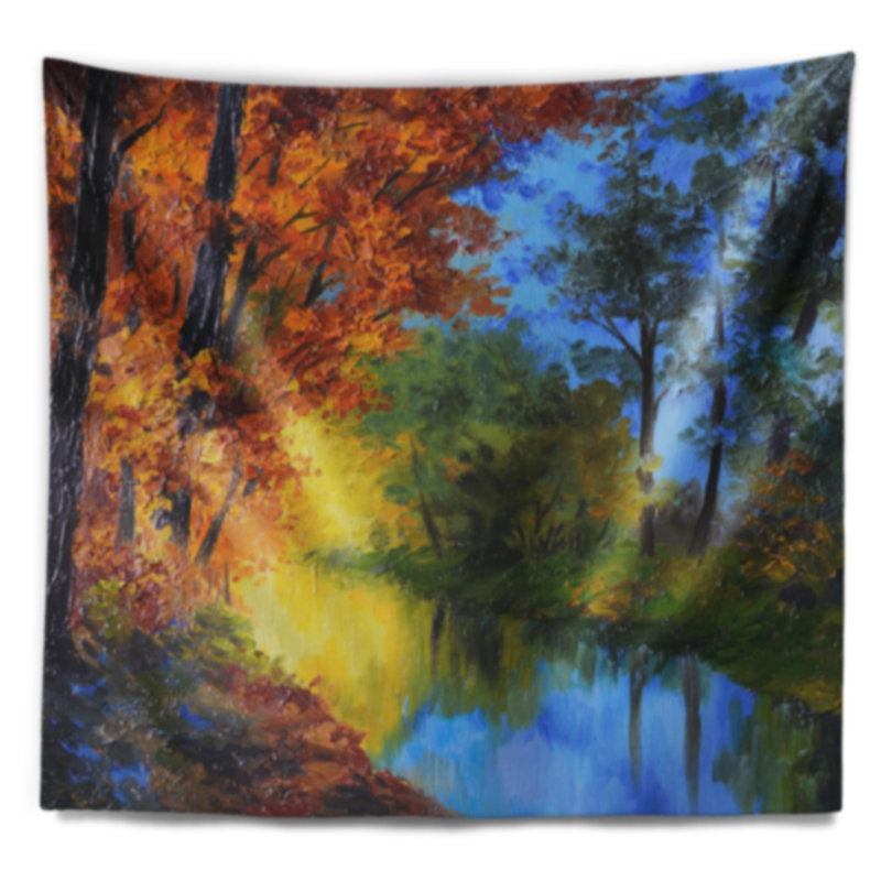 Polyester Tapestry, 32" H x 39" W