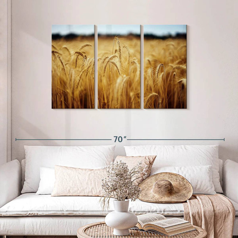 Harnek Field Of Wheat, 28" H x 45" W