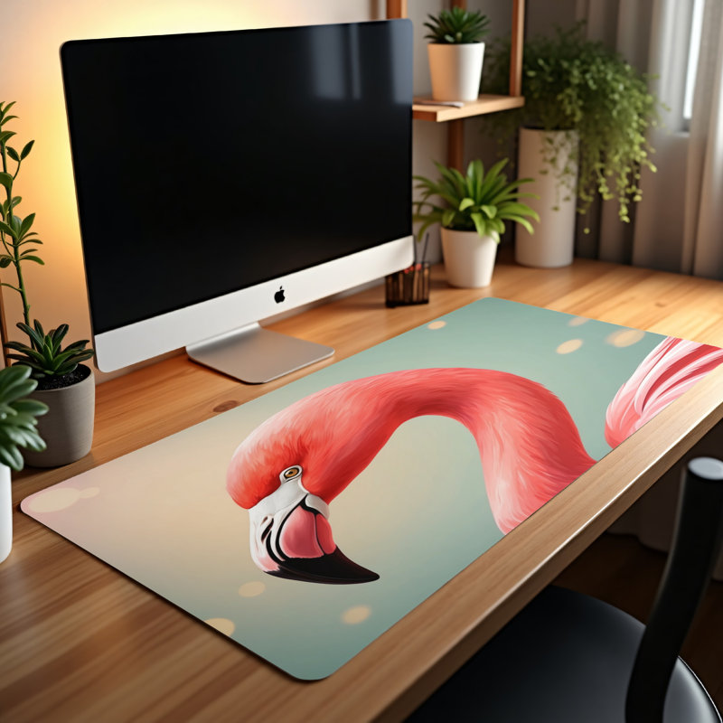 Polyester Desk Pad, 14.4x12.1