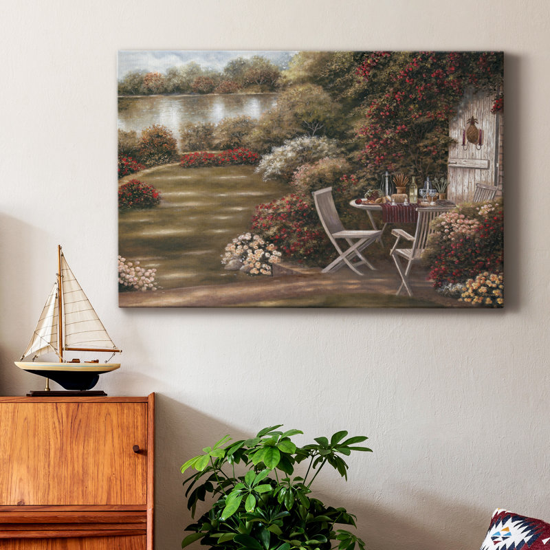 Laura's Place - peinture sur toile tendue, H 18 po x l 12 po x P 1 po