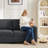 Tienna 67.6'' Square Arm Modular 2 Seat Loveseat with Under Seat Storage-95993193