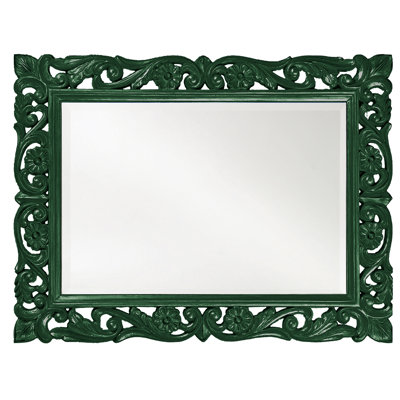 Miroir décoratif traditionnel biseauté