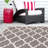 Geometric Machine Made Power Loom Polypropylene Indoor / Outdoor Area Rug-22030905