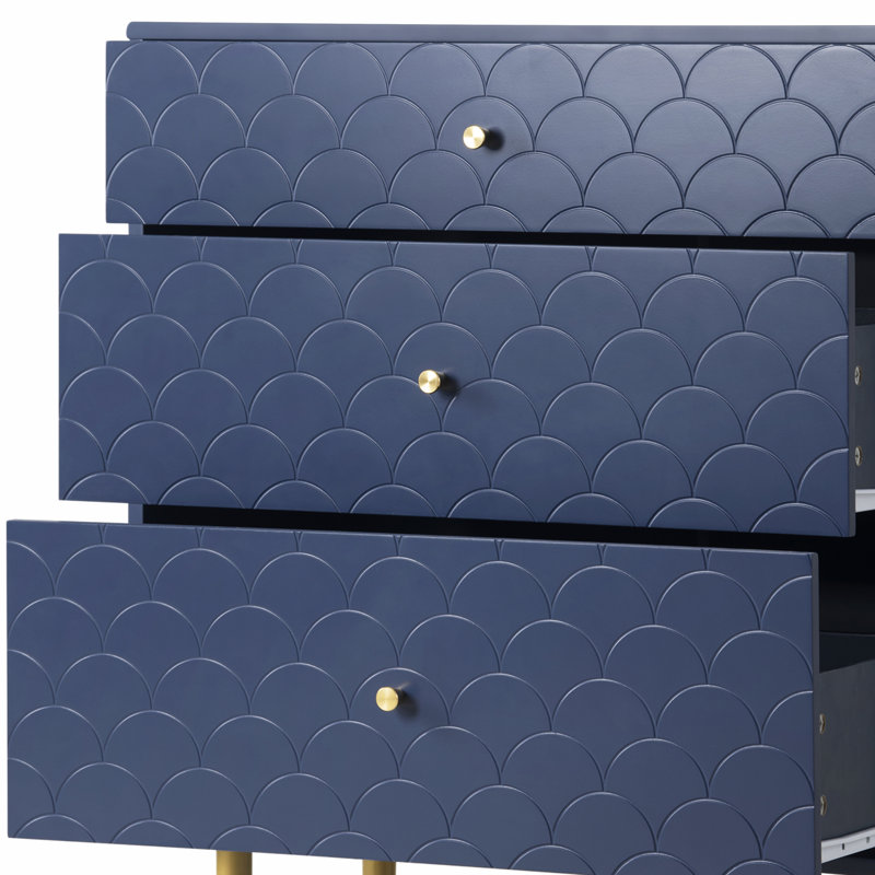Luis 75cm W 3 - Drawer Chest of Drawers