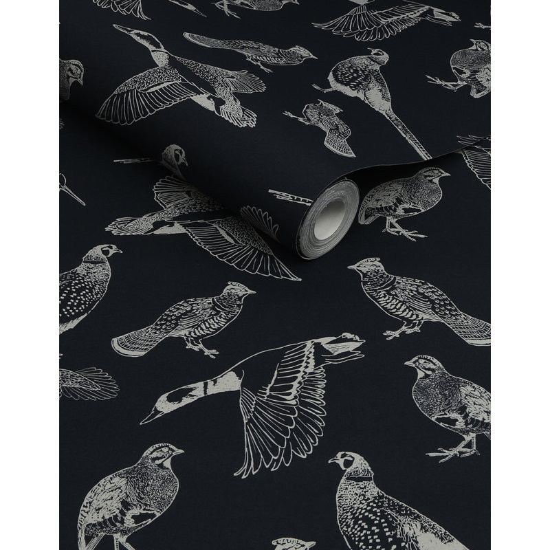 Joules Hunting Birds French Wallpaper