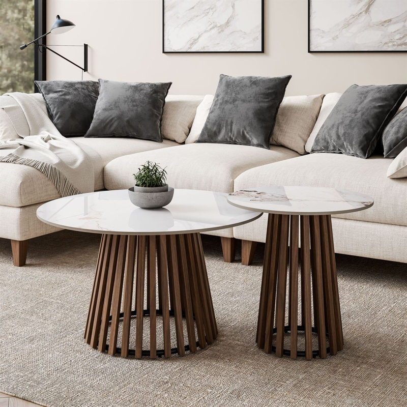 Pedestal Coffee Table