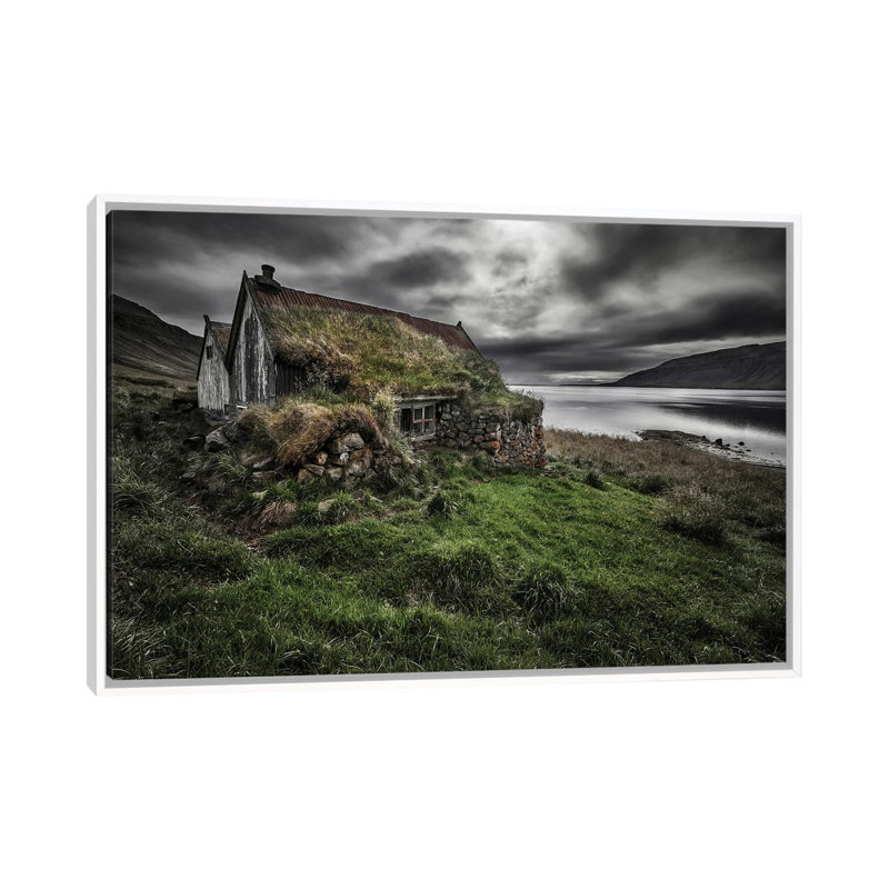 Turf And Stones by Bragi Ingibergsson - Print on Canvas, White, 101.6 cm H x 66.04 cm W