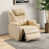 Cuir beige assorti est en rupture de stock
