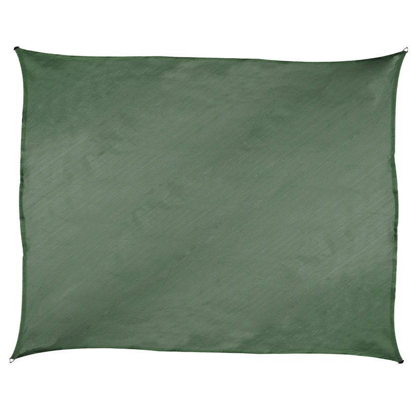 Odele Rectangle Shade Sail, Green
