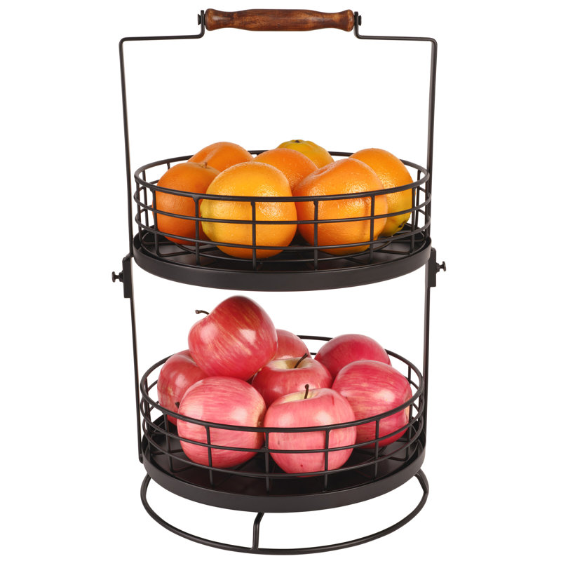 Gourmet Basics by Mikasa Verso 2-Tier Basket
