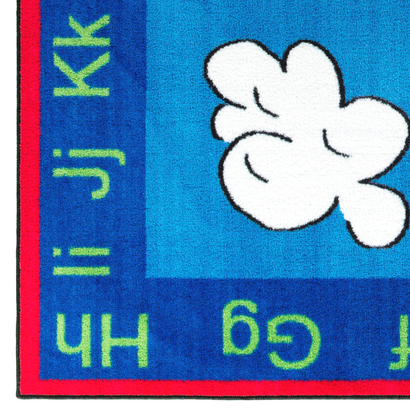 Mccain Rectangle Machine Tufted Nylon Rug, Rectangle 5' x 8'