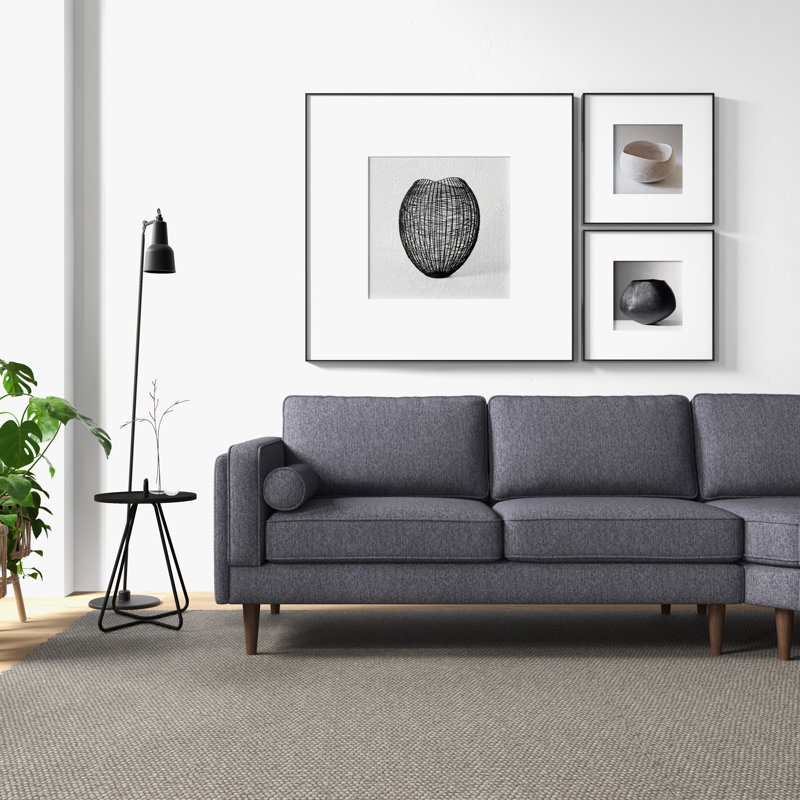 Keanua 103.5" 3 - Piece Upholstered Sectional