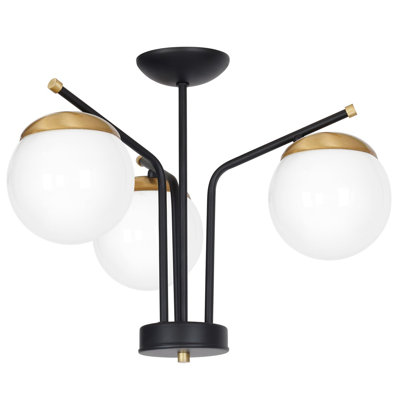 Niebrara Semi Flush Mount