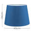Aspen 34cm H Cotton Empire Pendant Shade ( Clip On )-40249115