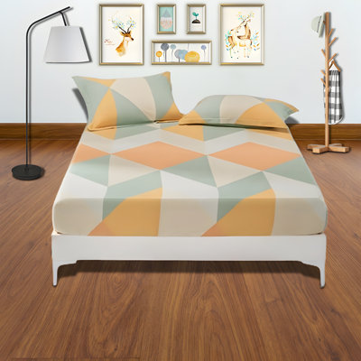 Ensemble de draps-housses pour grand lit