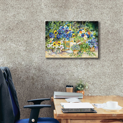 'Simply Charming' by Kathleen Parr Canvas Wall Art