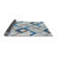 Tapis bleu/gris à motifs-627565306