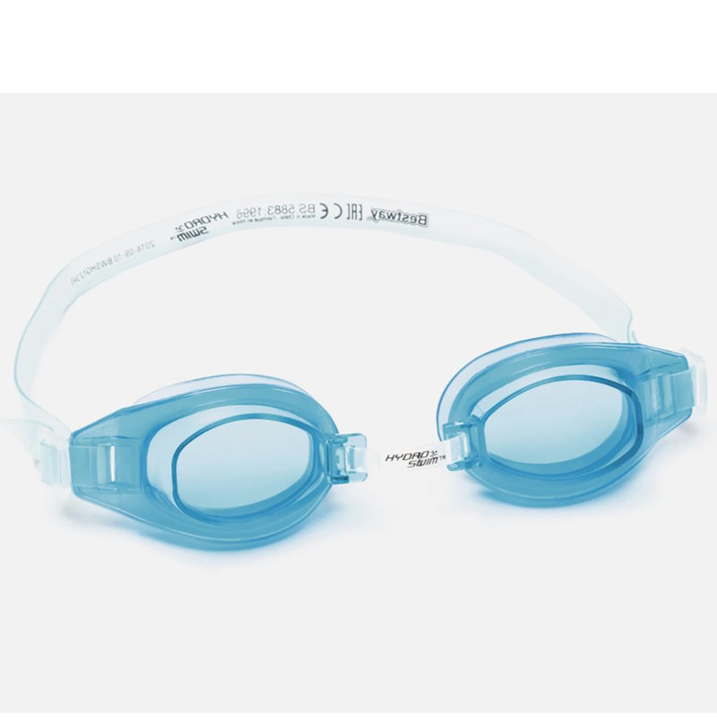Lunettes de natation Hydro-Swim Wave, turquoise, Turquoise / blanc