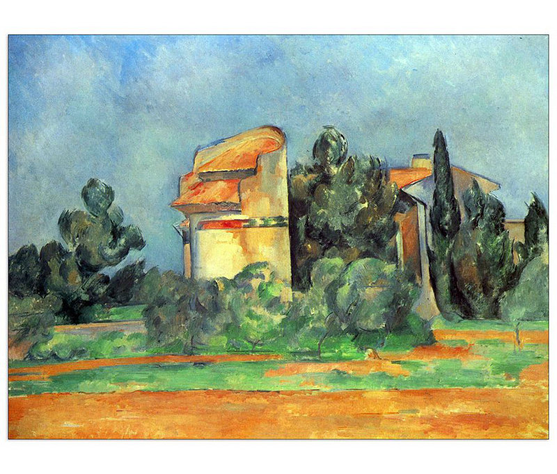 Paul Cezanne - Wrapped Canvas Painting, 60cm H x 80cm W x 1.8cm D