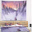 Paysage de Laponie finlandaise en tapisserie hivernale-28491205