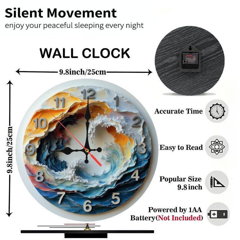 Horloge Wave