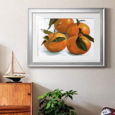 Toile encadrée de qualité supérieure Citrus Grouping II - prête à être accrochée