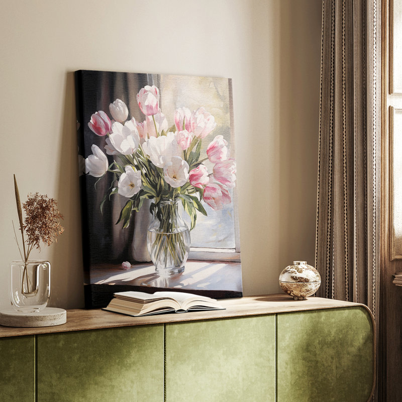 FLORAL Series DCCVVII - Gallery Cavas, H 48 po x l 32 po