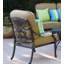Chaise de patio avec coussins Byrge