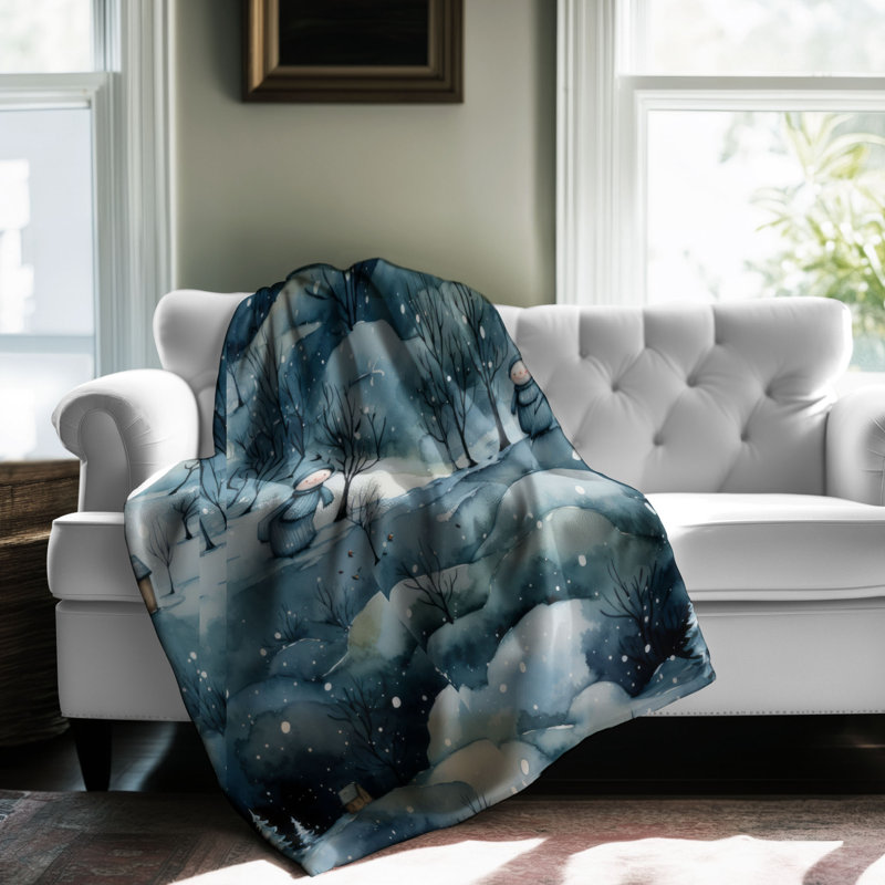 Winter Haven - 1 Piece Premium Blanket, 50" W x 60" L