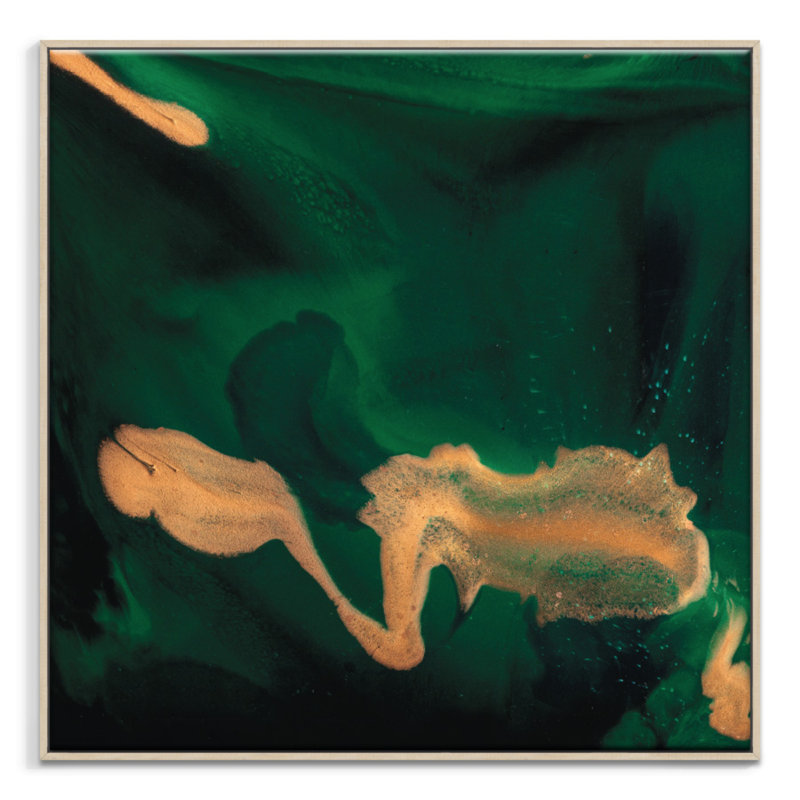 Modernist Muse by Olivia Collins - Print on Canvas, Timber, 61cm H x 61cm W