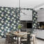  Navy Blue Plain Paste The Wall Wallpaper 178301
