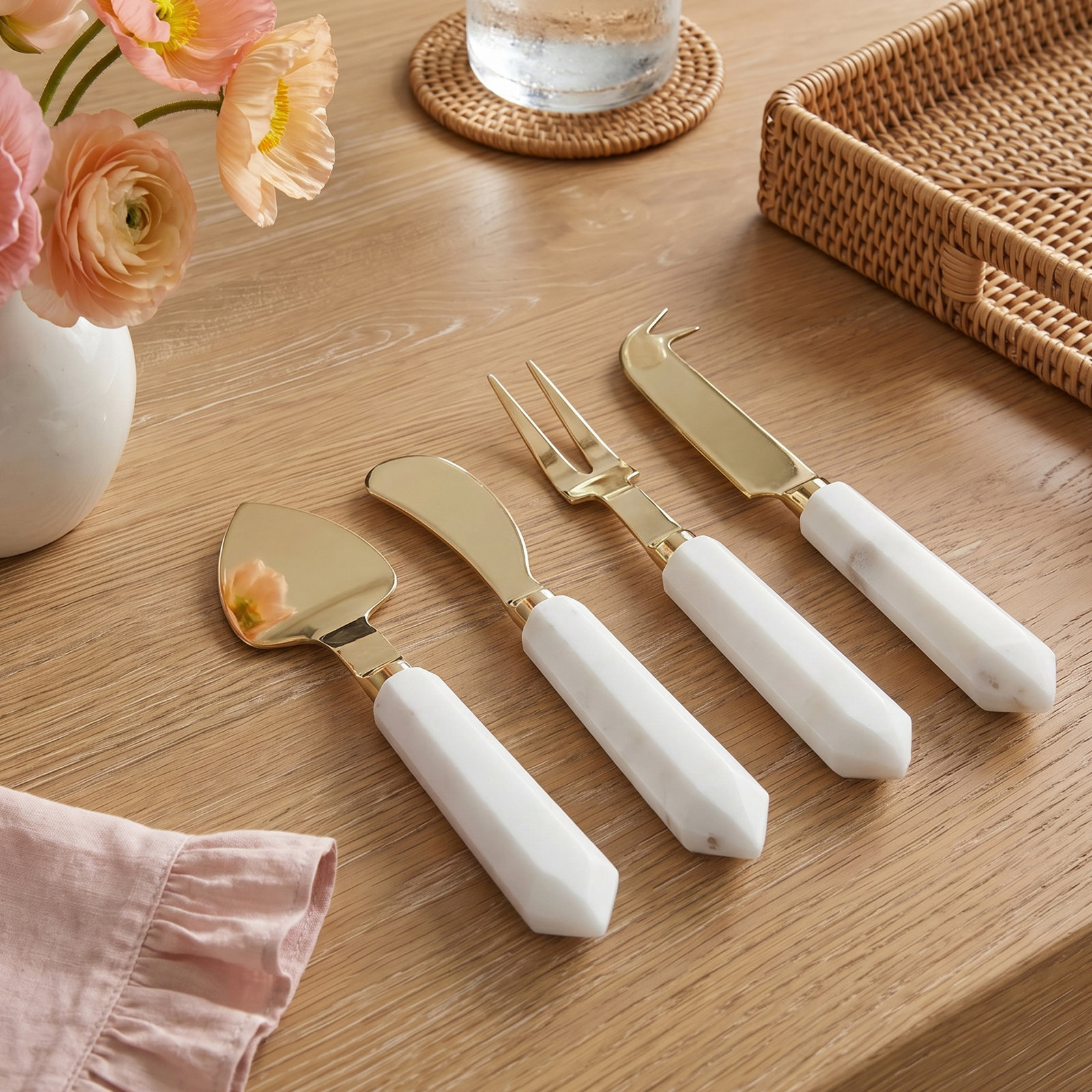Zala Stainless Steel Cheese Serving Set
