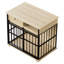 Meubles pour cage de chien, meubles pour grande cage avec plateau pour chiens de taille moyenne, chenil en bois-1887724047