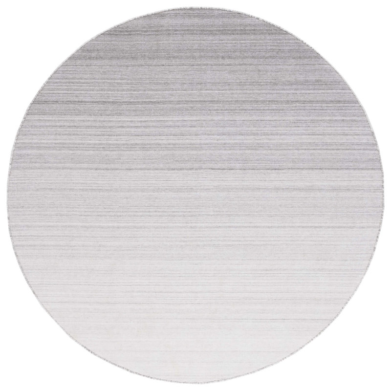 Kilim Flat Weave Performance Rug, Round 6'