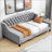 Modern Luxury Tufted Button Daybed-2124312504-2124312505