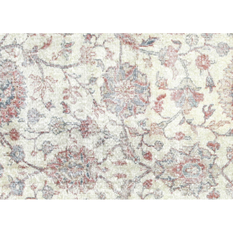 One-of-a-Kind 9'3" X 12'2" 1960s Wool Area Rug in Beige